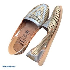 Mexican huarache woven sandals